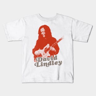 David Lindley // Rock Guitarist FanArt Kids T-Shirt